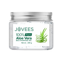 Jovees Herbal 100% Pure Aloe Vera Multipurpose Gel | For Face,Skin & Hair | For Both Men & Women | 200g