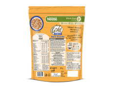 Nestle GOLD Crunchy Nutty Granola, Breakfast Cereal - 475g