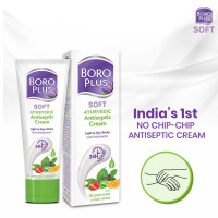 BoroPlus Soft Antiseptic Cream | Light & Non-sticky | Provides 24 hour moisturisation|Ayurvedic Cream for all seasons |Hand Cream, Body Cream & Face Cream |No Paraben & Silicons | Moisturises Dry Skin| 10 Natural Ingredients|Vitamin E | With F