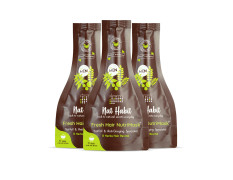 Nat Habit Men's 8 Herbs Hair Revital NutriMask - Hair Mask For Grey Hairs, Conditioning, Smoothening, Strengthen & Shine, Suitable For All Hair & Scalp Types (Pack of 3 x 40gm)