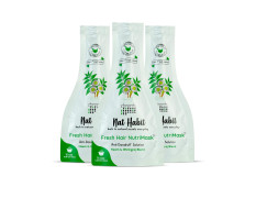 Nat Habit Neem Bhringraj Blend NutriMask - Hair Mask For Dandruff, Scalp Itchiness, Conditioning, Smoothening & Shine, Suitable For All Hair & Scalp Types (Pack of 3 x 40g)
