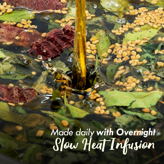 Nat Habit Neem Bhringraj Blend NutriMask - Hair Mask For Dandruff, Scalp Itchiness, Conditioning, Smoothening & Shine, Suitable For All Hair & Scalp Types (Pack of 3 x 40g)