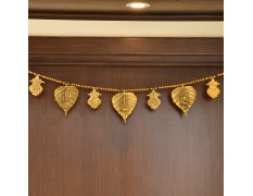 CraftVatika Diwali Toran for Main Door Entrance | Shub Labh Hanging for Door Decoration Items Hanging | Metal Bandarwal for Home Door | Traditional Ganesha Door Toran for Door Bandhanwar for Festival