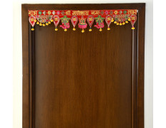 Torans for Entrance Door for Diwali Festival- Toran for Pooja Room - Bandarwal for Home Door-Lakshmi Ganesh toran Diwali Decoration Item Home Decor (35 x 7 Inches)