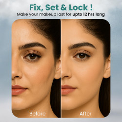 FACESCANADA Ultime Pro Makeup Fixer, 50 Ml | Long Lasting Makeup Setting Spray | Keeps Makeup Intact | Hydrates, Soothes & Refreshes Skin | Hyaluronic Acid & Vitamin E Enriched | No Alcohol