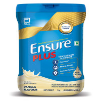 Ensure Plus Powder - 1 Kg (Vanilla), Blue