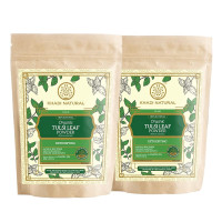 KHADI NATURAL Tulsi Leaf Organic Powder Pack of 2 (2x100gm) 200gm
