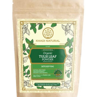 KHADI NATURAL Tulsi Leaf Organic Powder Pack of 2 (2x100gm) 200gm