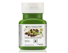 Amway Nutrilite - Amalaki Vibhitaki And Haritaki 60 N Tablets And Multicolor Hair/Head Band - Combo