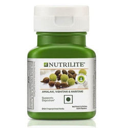 Amway Nutrilite - Amalaki Vibhitaki And Haritaki 60 N Tablets And Multicolor Hair/Head Band - Combo