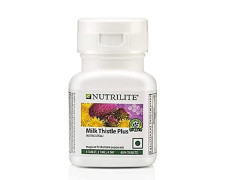 NUTRILITE Milk Thistle Plus 60N Tablets and multicolor hair/head band - COMBO