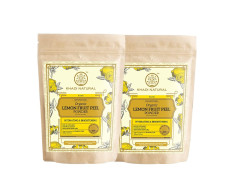 KHADI NATURAL Lemon Fruit Peel Organic Powder Pack of 2 (2x100gm) 200gm