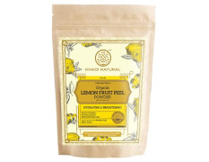 KHADI NATURAL Lemon Fruit Peel Organic Powder Pack of 2 (2x100gm) 200gm