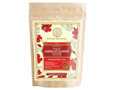 KHADI NATURAL Hibiscus Flower Organic Powder Pack of 2 (2x100gm) 200gm