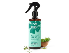 Nat Habit Rosemary Hair Jal – Conditioning Spray with With Pure Rosmarinic Complex for Hair Fall Control, DHT Support & Stronger Hair, Non-Greasy Leave-In 200ml