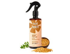 Nat Habit Methi Hair Jal Post-Wash Serum Spray for 80% Frizz Reduction up to 72H, Hair Protection & Smoothening with Roasted Methi, Mulethi & Pro-Vitamin B5 | 200ml