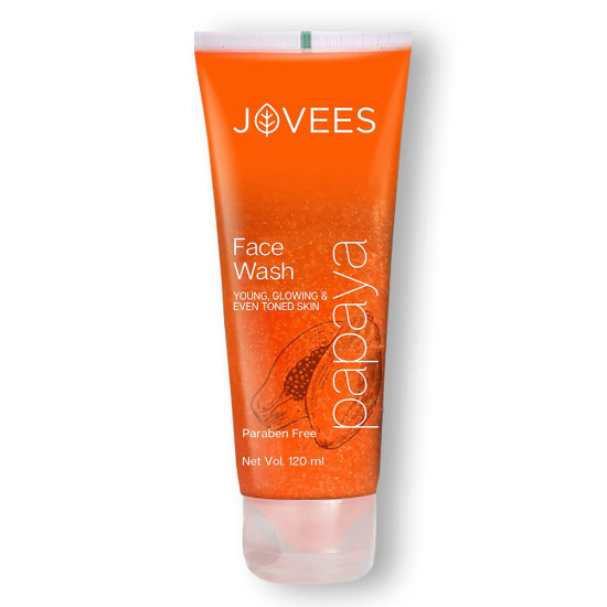 Jovees Herbal Papaya Facewash 120 ML, Rose Skin Toner 100 ML, Apple & Grape Fruit Pack 400 g, White Water Lily Moisturising Lotion 100 ML For Skin Care Combo...