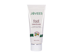 Jovees Herbal Foot Cream & Scrub 100 g, Manicure & Pedicure Hand & Foot Spa Kit Combo For Foot Care...