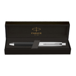 Parker Aster Shiny Black |Chrome Trim |Ball Pen