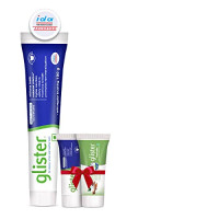 Amway Glister Multi action 190gm and Get 1 each of 40g Herbals & Multi action