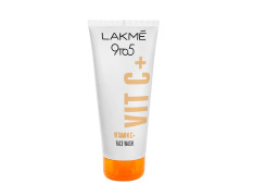 LAKMÉ 9To5 Vitamin C Facewash With Microcrystalline Beads For Refreshed & Glowing Skin 100 g