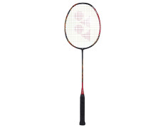 YONEX Astrox 99 Play Graphite Strung Badminton Racket with Full Racket Cover (Cherry Sunburst) | for Intermediate Players | 83 Grams | Maximum String Tension - 28lbs