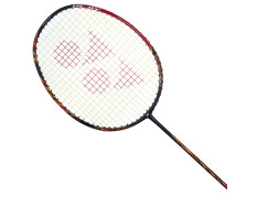 YONEX Astrox 99 Play Graphite Strung Badminton Racket with Full Racket Cover (Cherry Sunburst) | for Intermediate Players | 83 Grams | Maximum String Tension - 28lbs
