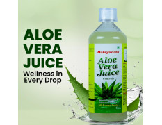 Baidyanath Aloe Vera Juice (with Pulp)- 1000ML | No Added Sugar | Source of Natural Nutrients, Boosts Immunity & Digestion (Pack of 1)