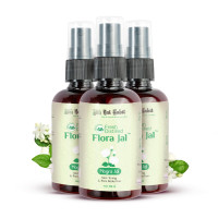 Nat Habit - 100% Pure Mogra Jal - Mogra Water - Toner, Face-Mist, Astringent & Face - Spray- Ayurvedic Steam-Distilled For Oil-Control, Acne-Control, Skin Hydration (Pack of 3, 100 ml)