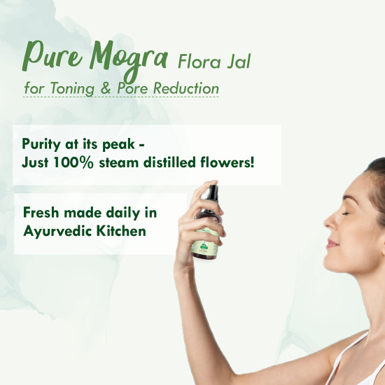 Nat Habit - 100% Pure Mogra Jal - Mogra Water - Toner, Face-Mist, Astringent & Face, Spray-Ayurvedic Steam-Distilled For Oil-Control, Acne-Control, Skin Hydration (Pack of 1, 100 ml) Nat Habit - 100% Pure Mogra Jal - Mogra Water - Toner, Face-Mist, Astringent & Face, Spray-Ayurvedic Steam-Distilled For Oil-Control, Acne-Control, Skin Hydration (Pack of 1, 100 ml)