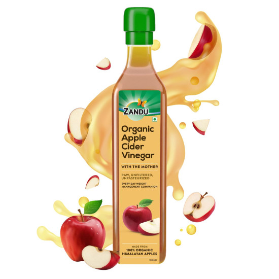 Zandu Organic Apple Cider with Mother of Vinegar 500 ml