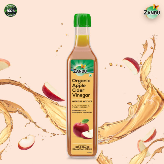 Zandu Organic Apple Cider with Mother of Vinegar 500 ml