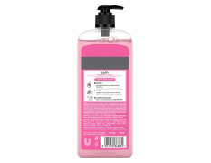 Lux Body Wash Soft Skin French Rose & Almond Oil Super Saver XL Pump Bottle with Long Lasting Fragrance, Glycerine, Paraben Free, Extra Foam, 750 ml