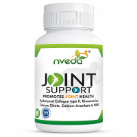 Nveda Joint Support Tablets for Men & Women | Collagen Type 2, Glucosamine, MSM & Calcium | Joint Pain Relief, Cartilage Support, Joint Mobility & Arthritis Support Supplement | 60 Tablets