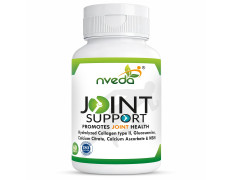 Nveda Joint Support Tablets for Men & Women | Collagen Type 2, Glucosamine, MSM & Calcium | Joint Pain Relief, Cartilage Support, Joint Mobility & Arthritis Support Supplement | 60 Tablets