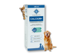 PET360 Calcium+ Advanced Mobility Formula with Calcium, Amino Acids & Vitamins for Dogs & Cats | Bone Growth, Muscle Strength & Nerve Support | Nutritional Supplements for Pets - 200 ml