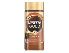 Nescafe Gold Crema, Instant Coffee Beans, Instant Coffee From Selected Coffee Beans With A Velvety Crema, Contains Caffeine, 200g (Imported)
