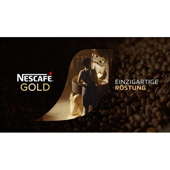 Nescafe Gold Crema, Instant Coffee Beans, Instant Coffee From Selected Coffee Beans With A Velvety Crema, Contains Caffeine, 200g (Imported)