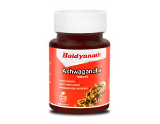 Baidyanath Ashwagandha 60 Tablets for General Wellness | Helps Release Stress & Anxiety (Pack of 1)