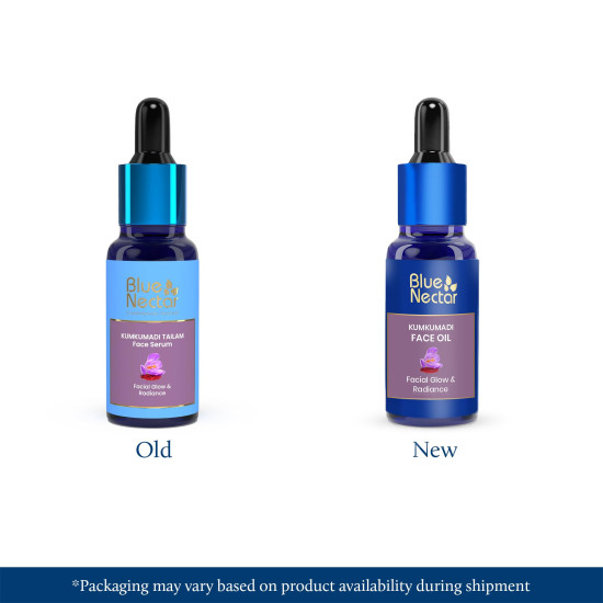 Blue Nectar Kumkumadi Oil for Face | Anti Aging & Brightening Ayurvedic Face Serum | Saffron Sandalwood Kumkumadi Tailam Face Oil for Glowing Skin for Women & Men (26 Herbs, 30ml) Blue Nectar Kumkumadi Oil for Face | Anti Aging & Brightening Ayurvedic Face Serum | Saffron Sandalwood Kumkumadi Tailam Face Oil for Glowing Skin for Women & Men (26 Herbs, 30ml)