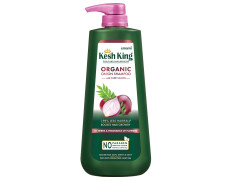 Kesh King Organic Onion Shampoo With Curry Leaves Reduces Hair Fall Upto 98%,Boosts Hair Growth&Keeps Hair Smooth Upto 48Hrs|Repairs Dry&Damaged Hair|Makes Hair Silky&Bouncy - 600Ml,625 Grams
