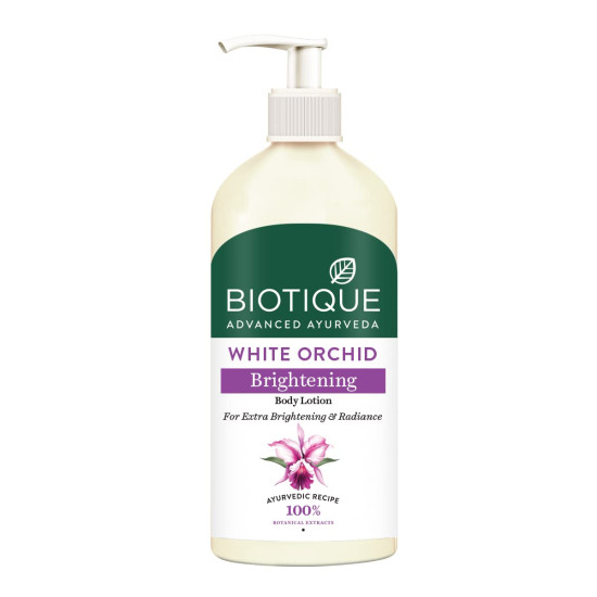 Biotique White Orchid Brightening Body Lotion For Extra Brightening & Radiance 300ml