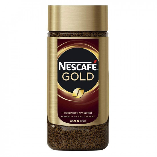Nestle Nescafe Gold 190gm - Pack of Two (Glass Bottle, Ground, Original Flavor)