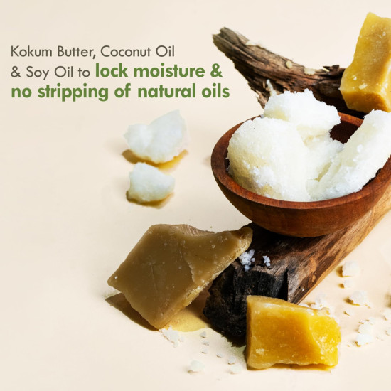 Nat Habit Neem Basil Butter Soap|Cold Processed Ayurvedic Soap with Neem Actives|Antibacterial, Herbal Soaps for Bath|Anti-Inflammatory Handmade Neem Soap Bar|Essential Oils for Body Acne| 125g x 2