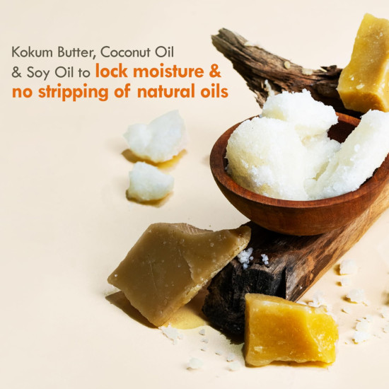 Nat Habit Orange Kokum Butter Bath Soap for Women & Men | Cold Processed With Vit C for Body Acne, Pimple & Oil Control | Improve Skin Tone & Boost Collagen Production| Gentle Exfoliation| 125g Nat Habit Orange Kokum Butter Bath Soap for Women & Men | Cold Processed With Vit C for Body Acne, Pimple & Oil Control | Improve Skin Tone & Boost Collagen Production| Gentle Exfoliation| 125g