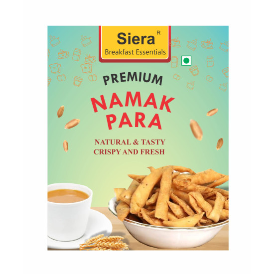 Siera Namak para/Namkeen Mixture/Nimki Snacks Special Indian Namkeen Crunchy Daily Tea Time and Delicious - 300 Gm