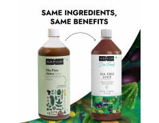 Kapiva Dia Free Juice + Get Slim Juice | Ayurvedic Combo for Blood Sugar Control and Holistic Weight Management (1L+1L)