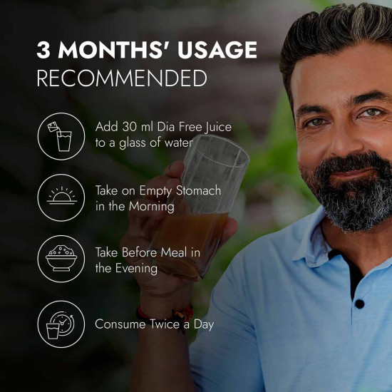 Kapiva Dia Free Juice + Get Slim Juice | Ayurvedic Combo for Blood Sugar Control and Holistic Weight Management (1L+1L)