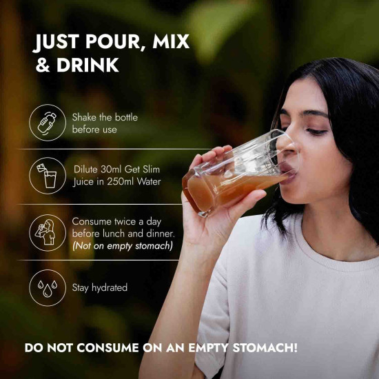 Kapiva Dia Free Juice + Get Slim Juice | Ayurvedic Combo for Blood Sugar Control and Holistic Weight Management (1L+1L)