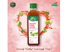 Zandu Heart Care Juice 500ml| Helps Maintain Healthy Heart Function | Relieves Stress & Boosts Immunity | 100% Ayurvedic and Natural